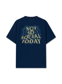 Áo Thun Relaxed Fit Not So Social Today Ripple