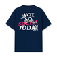 Áo Thun Relaxed Fit Not So Social Today Sad Boyz