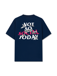 Áo Thun Relaxed Fit Not So Social Today Sad Boyz