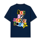 Áo Thun Relaxed Fit Not So Social Today Scrapped Notes