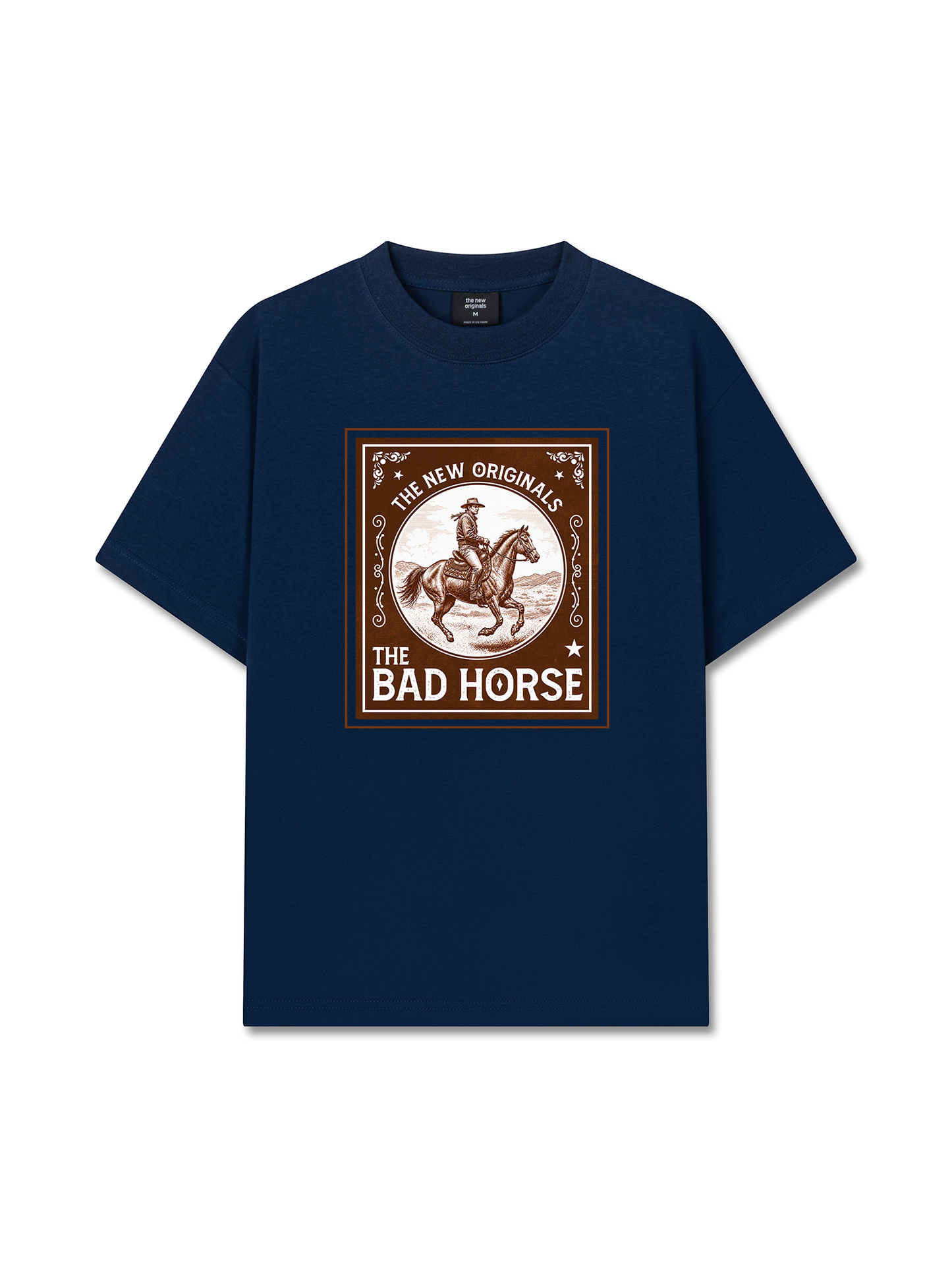 Áo Thun Relaxed Fit The Bad Horse The Bad Horse Vintage Stamp