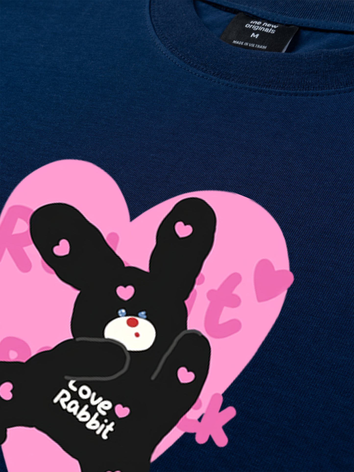 Áo Thun Relaxed Fit Love Rabbit