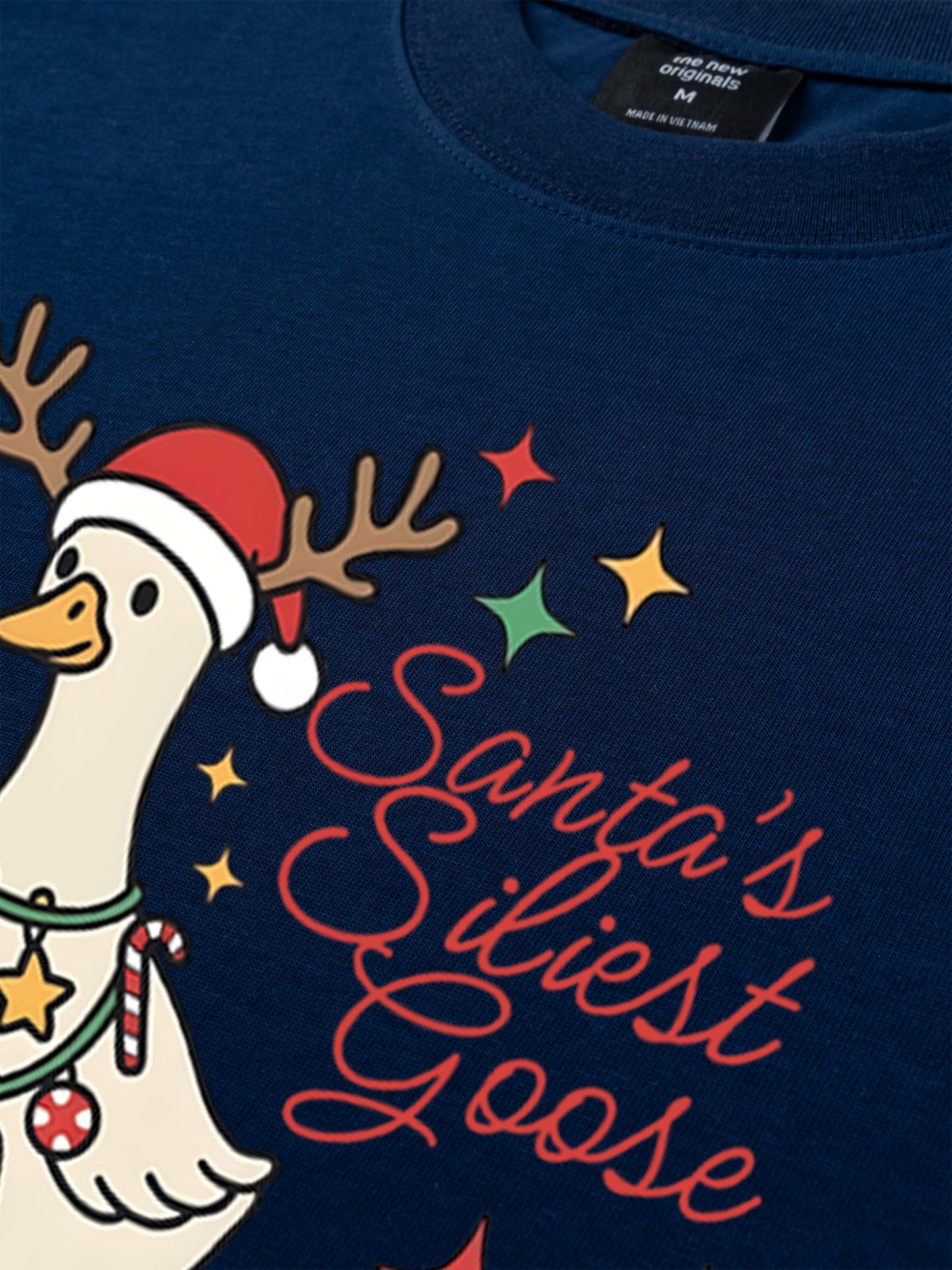 Áo Thun Relaxed Fit Santa’s Silly Goose