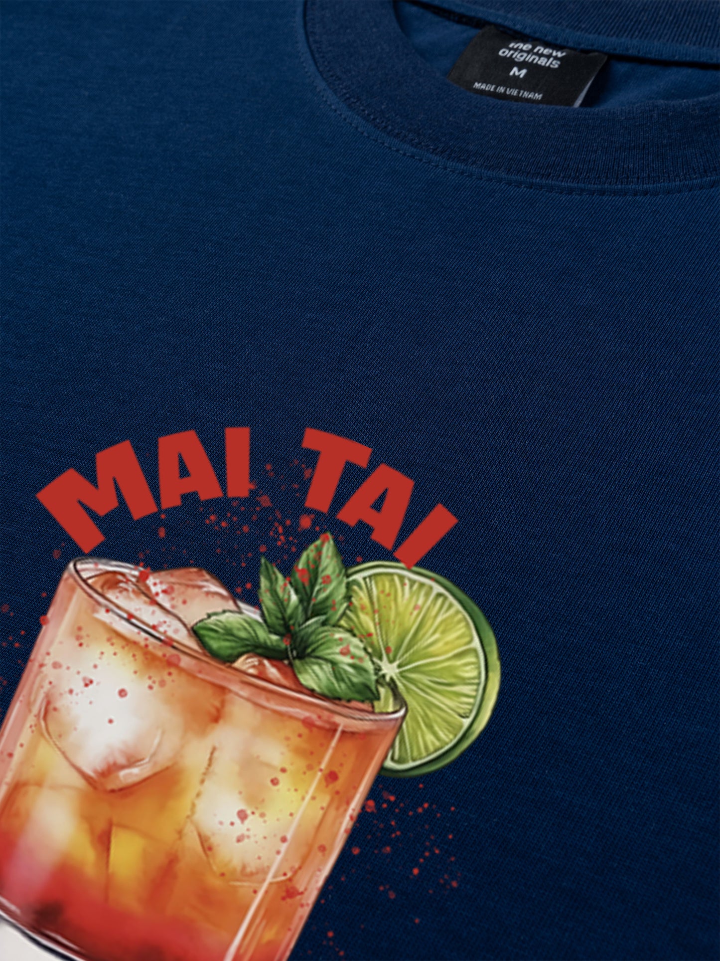 Áo Thun Relaxed Fit Mai Tai Cocktail