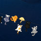 Áo Thun Relaxed Fit  Cat Line Up