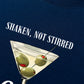Áo Thun Relaxed Fit  Shaken, not Stirred