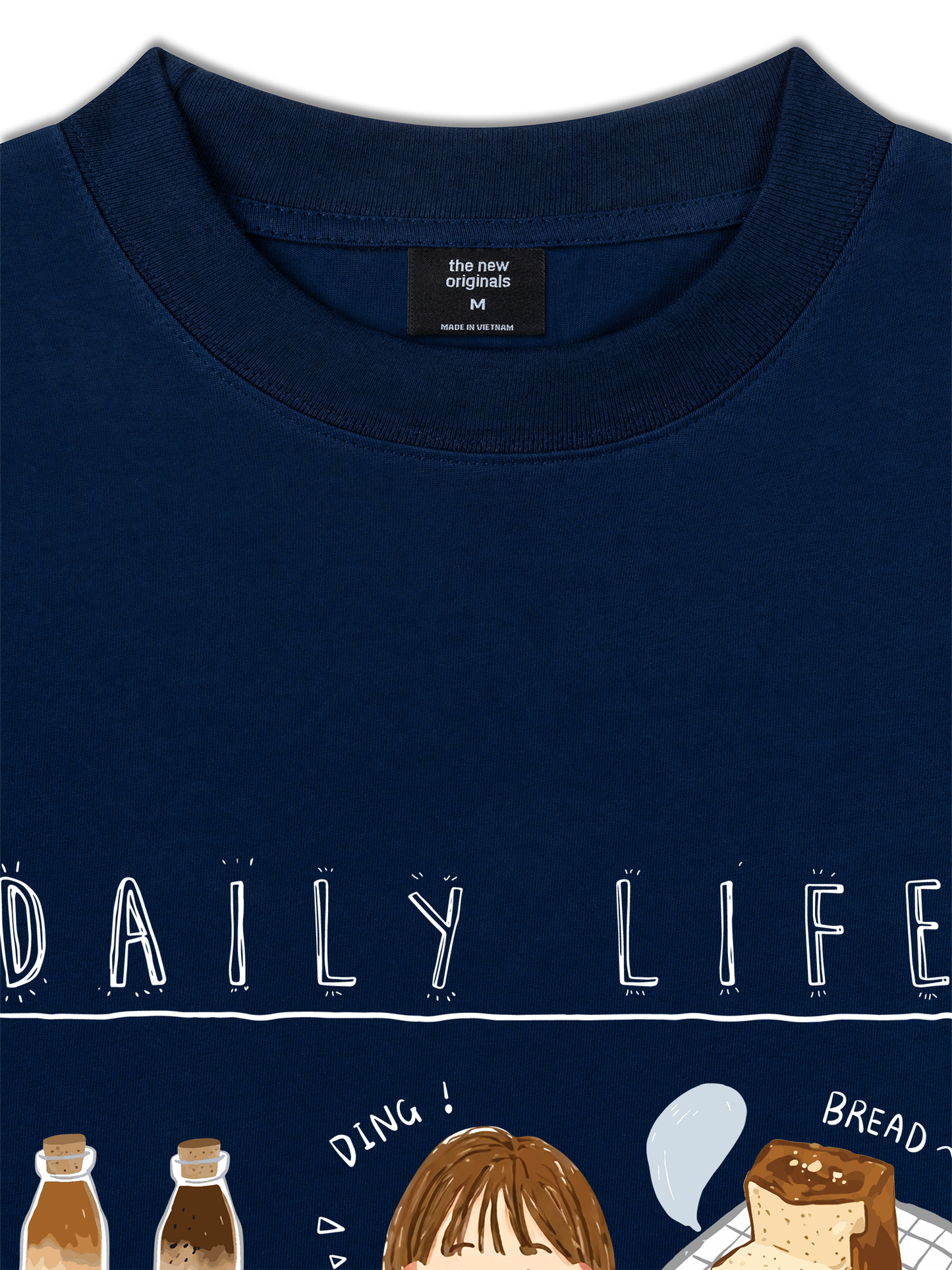 Áo Thun Relaxed Fit Sweet Daily Life