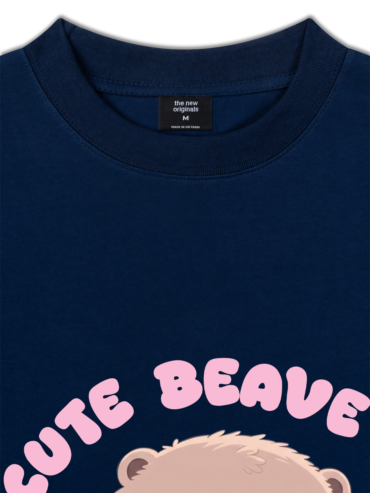 Áo Thun Relaxed Fit Animal Red Cute Beaver