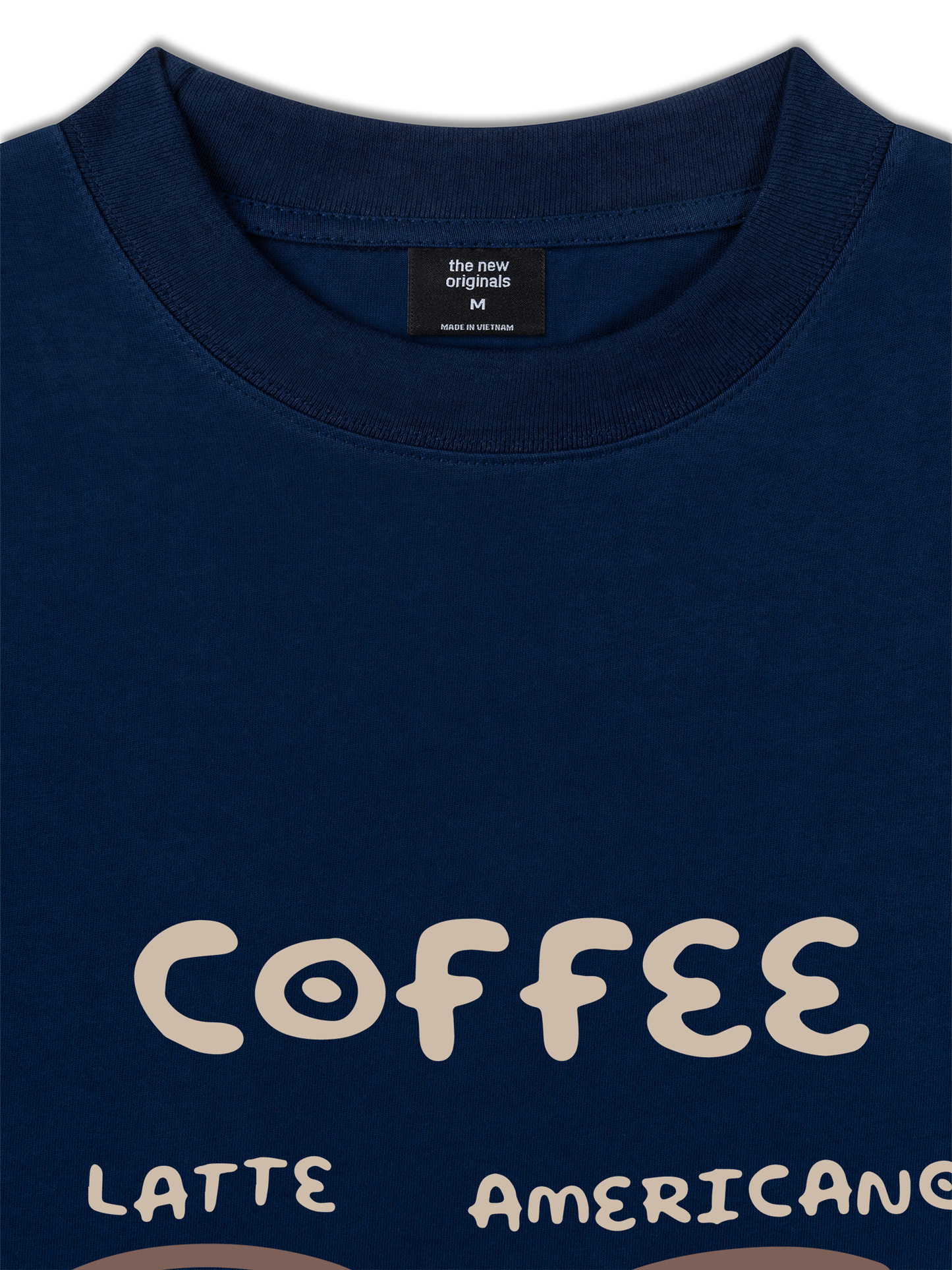 Áo Thun Relaxed Fit Latte Americano Capuccino Mocha