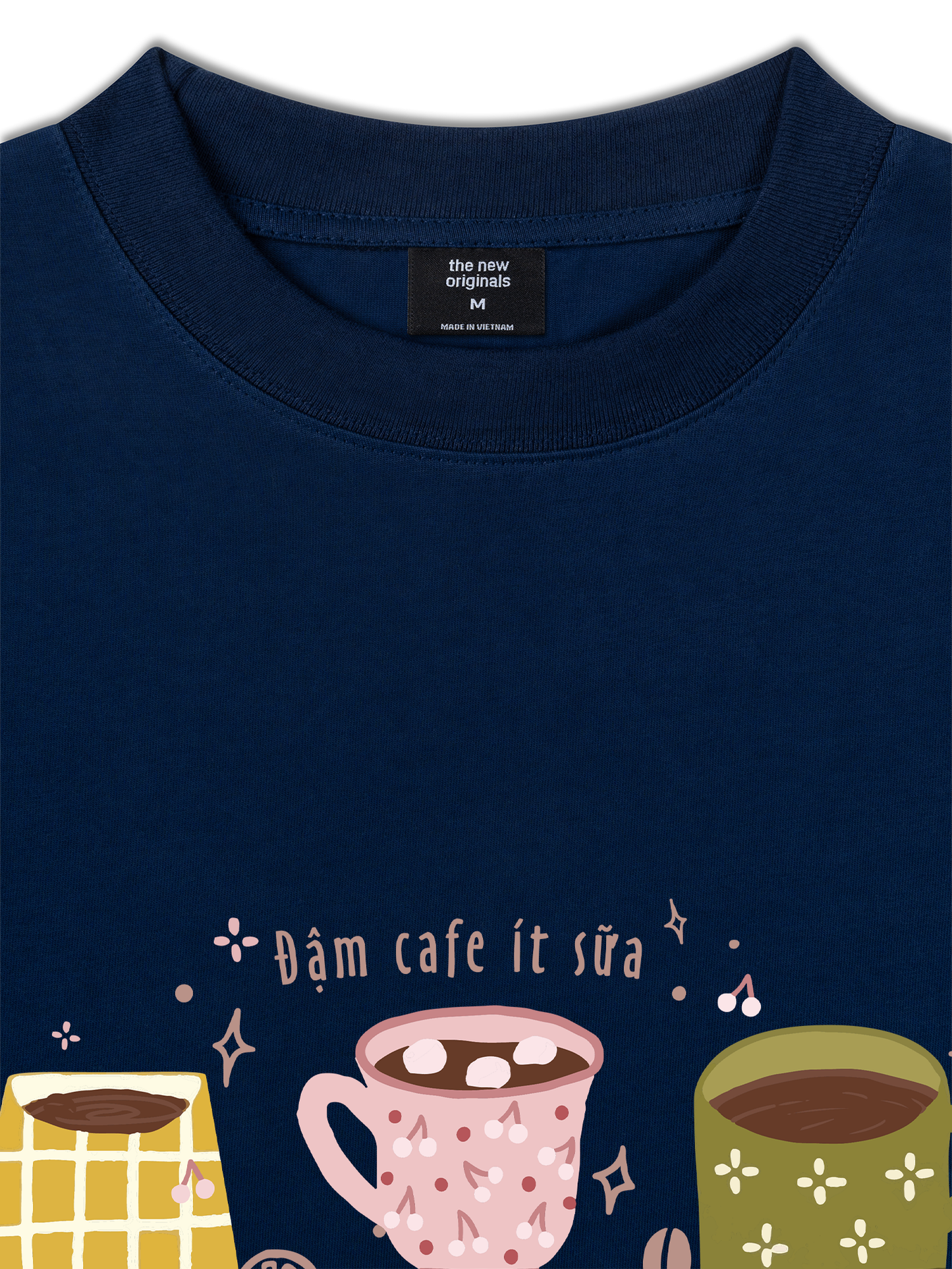Áo Thun Relaxed Fit Đậm Cafe Ít Sữa