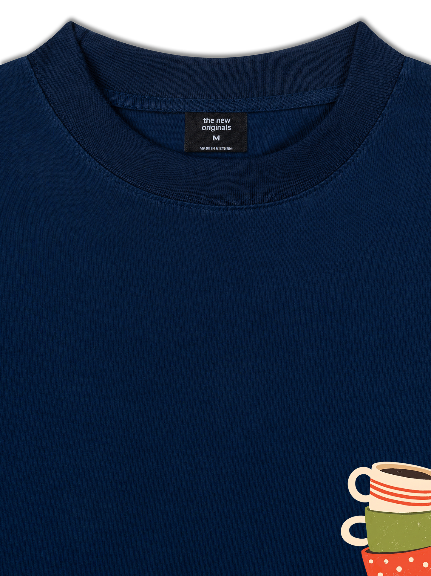 Áo Thun Relaxed Fit Coffee First