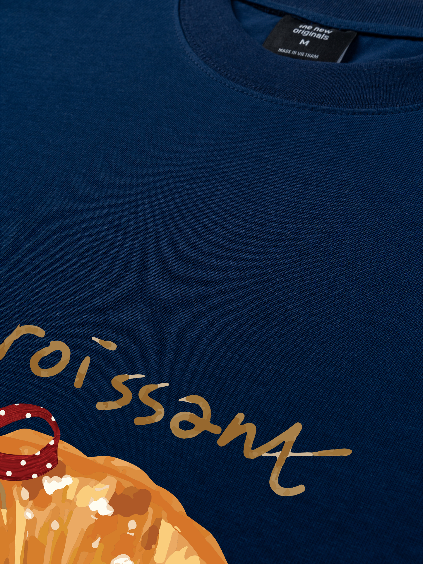 Áo Thun Relaxed Fit Croissant