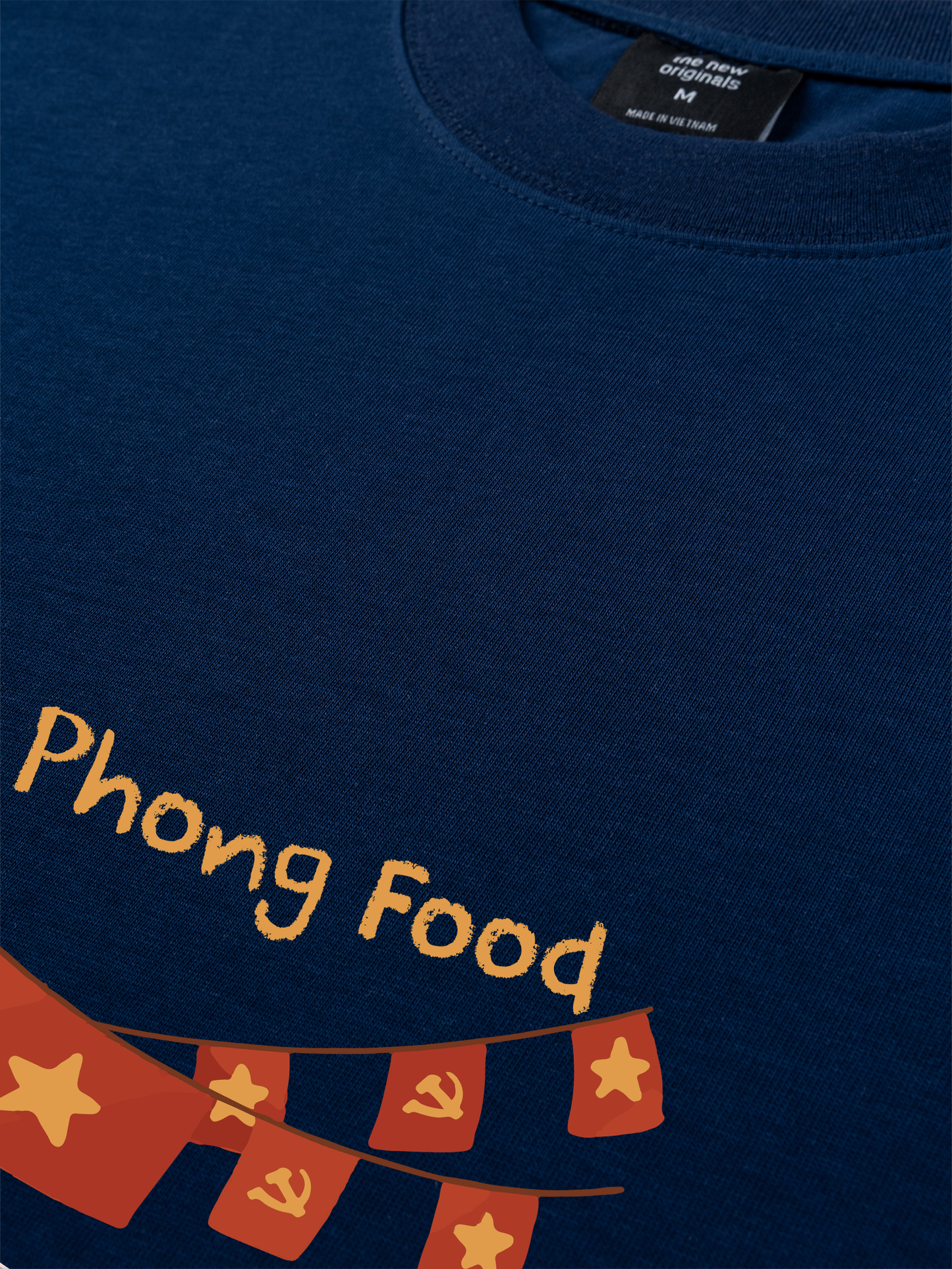 Áo Thun Relaxed Fit Hai Phong Food Phố Cột Đèn