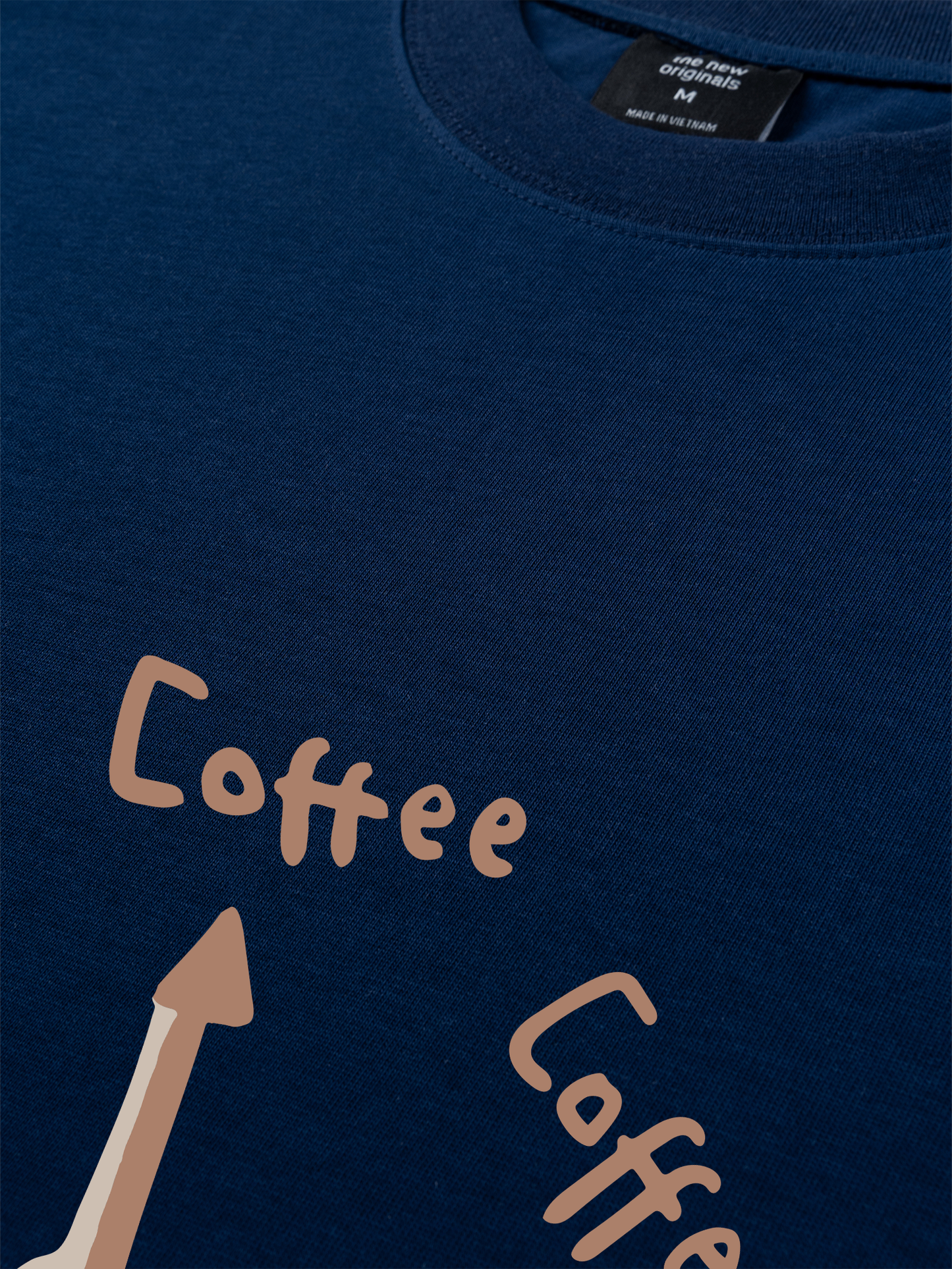Áo Thun Relaxed Fit Coffee Clock