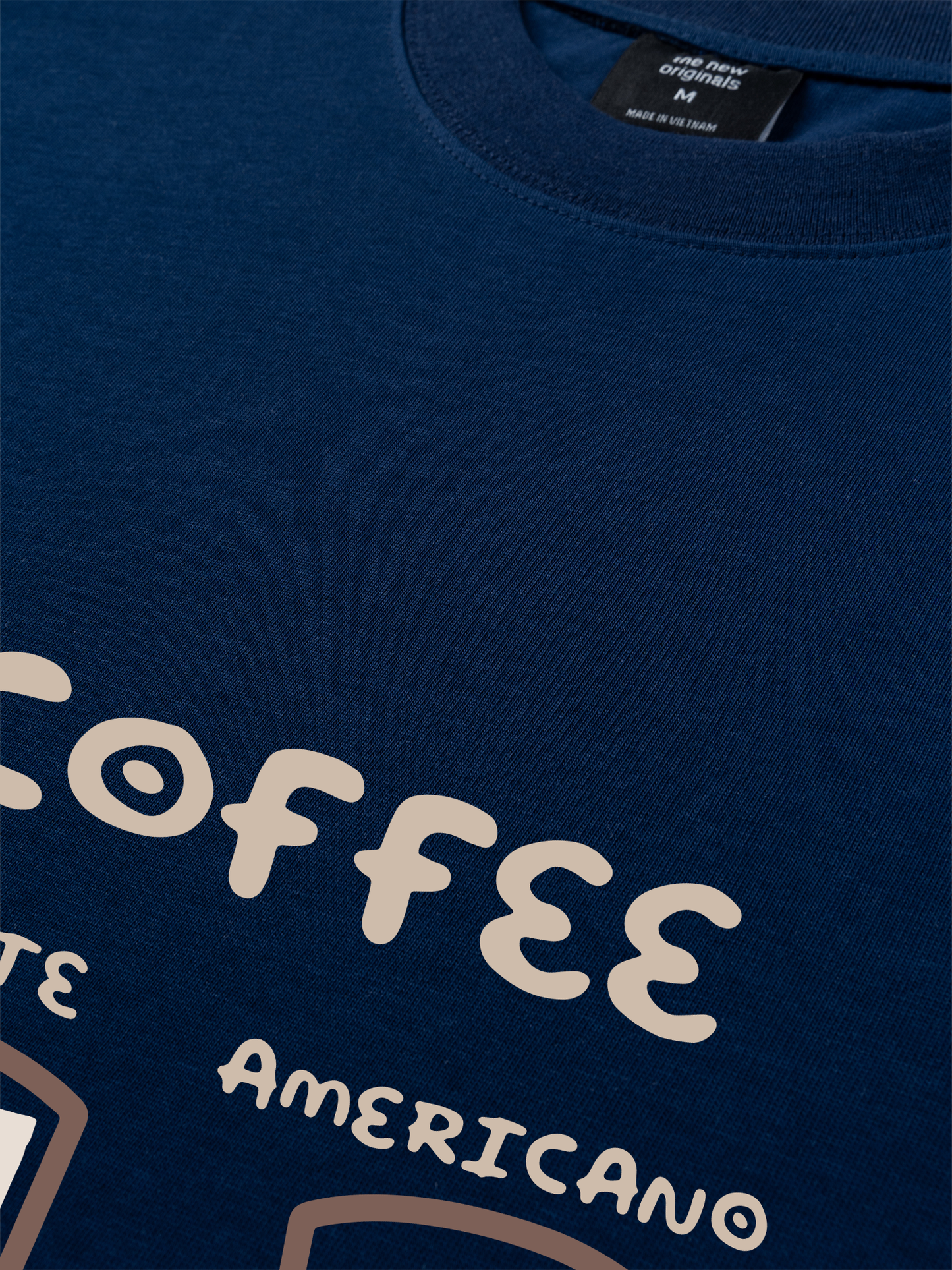 Áo Thun Relaxed Fit Latte Americano Capuccino Mocha