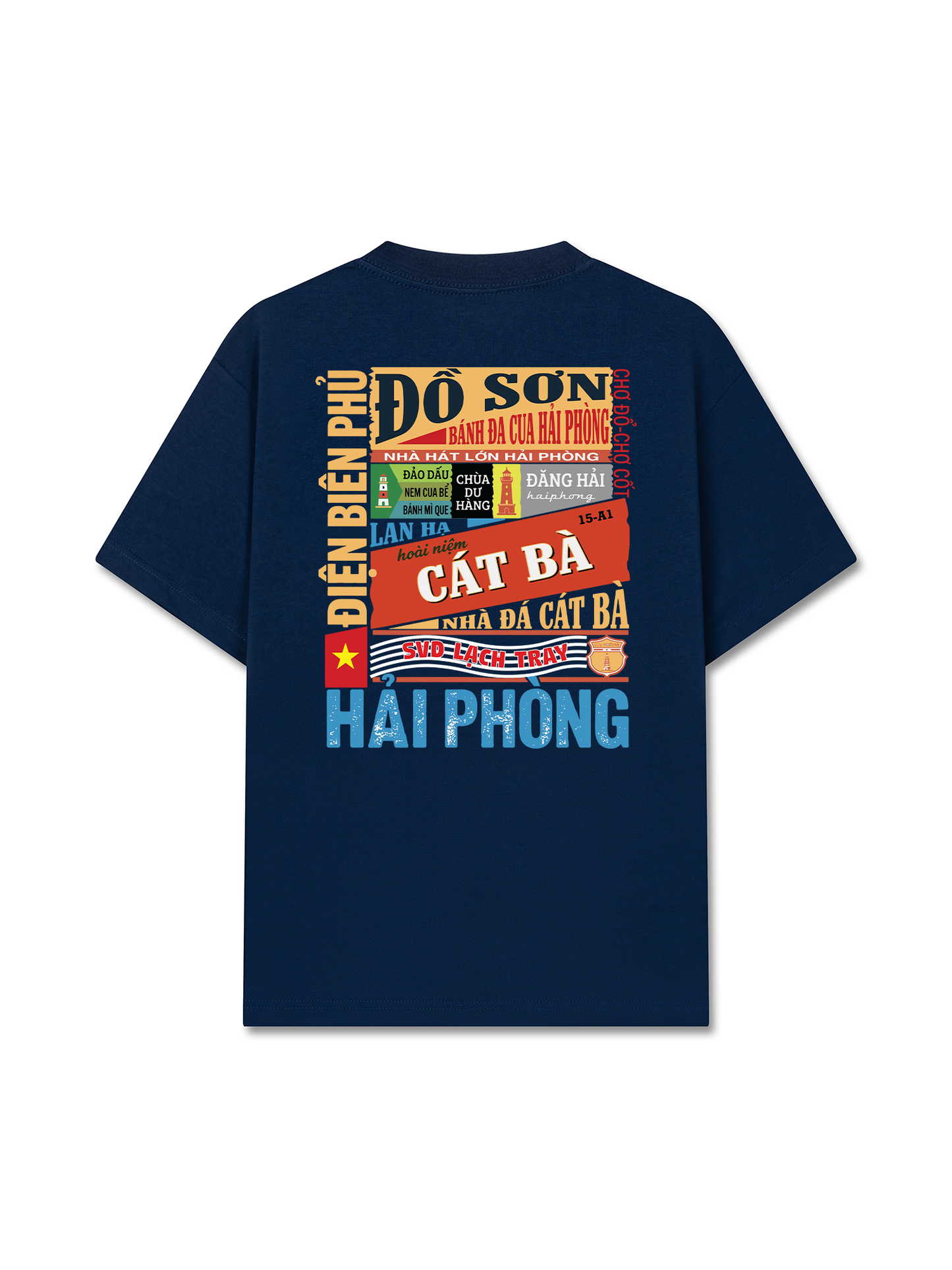 Áo Thun Relaxed Fit Hai Phong City