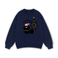 Black Kitty Christmas Sweater