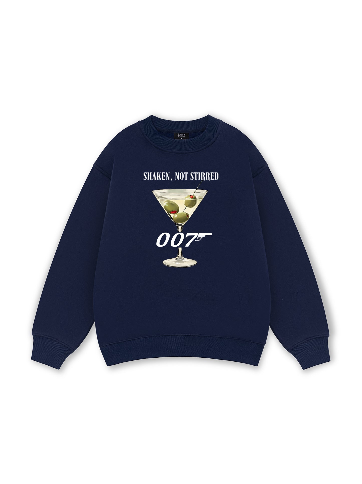 Shaken, not Stirred. James Bond Sweater