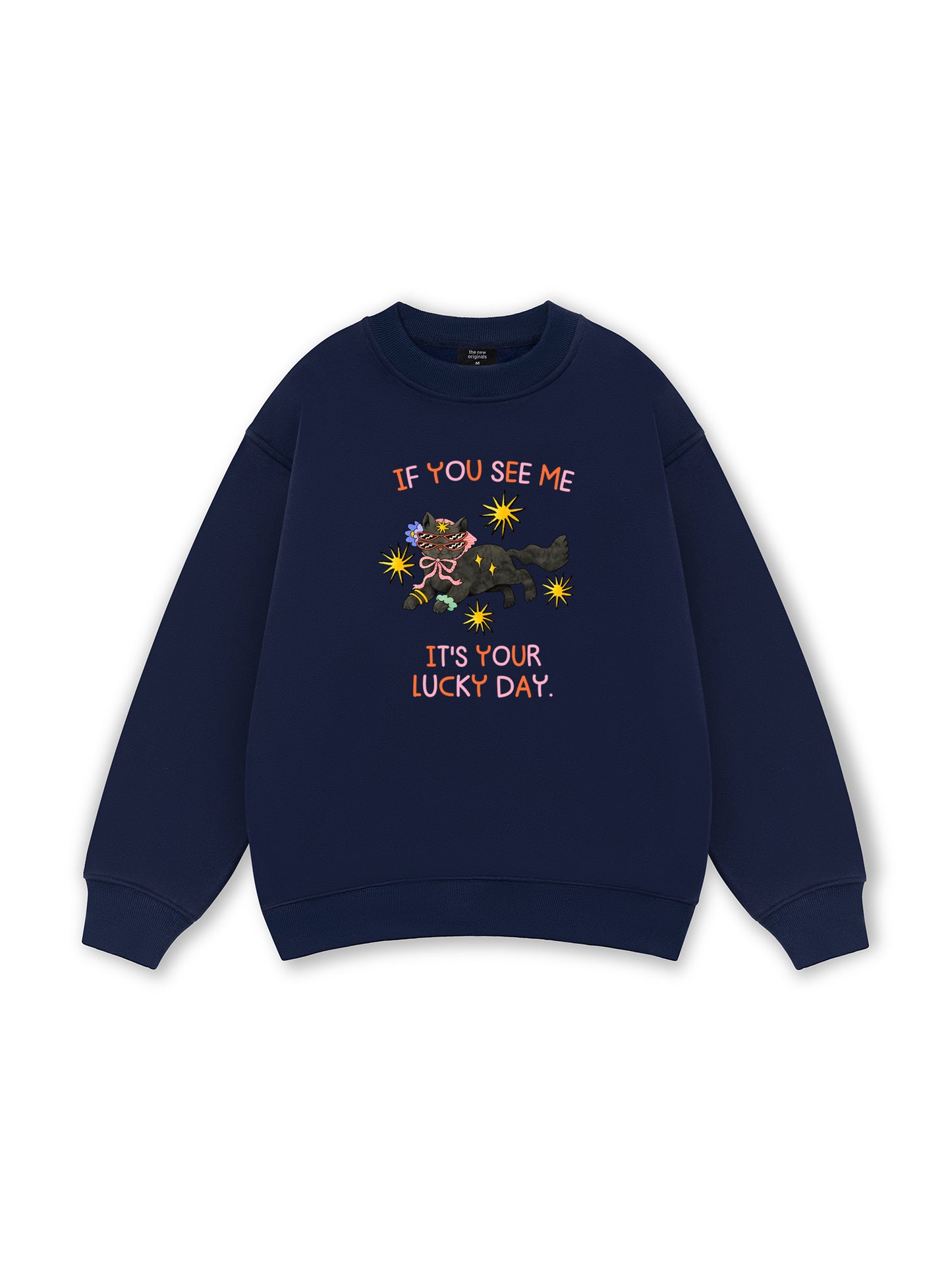 Lucky day cat Sweater