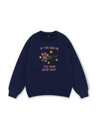 Lucky day cat Sweater
