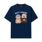 Áo Thun Relaxed Fit Animal Best Friend Beaver