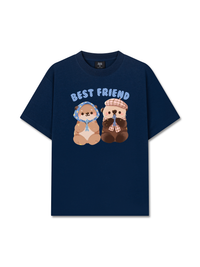 Áo Thun Relaxed Fit Animal Best Friend Beaver