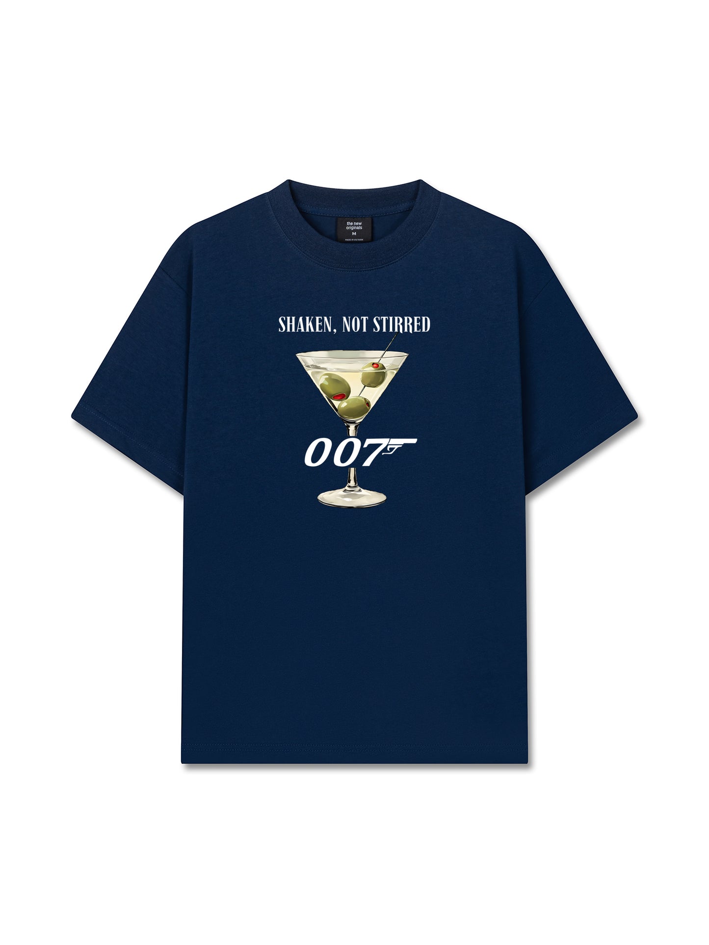 Áo Thun Relaxed Fit  Shaken, not Stirred