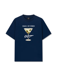 Áo Thun Relaxed Fit  Shaken, not Stirred