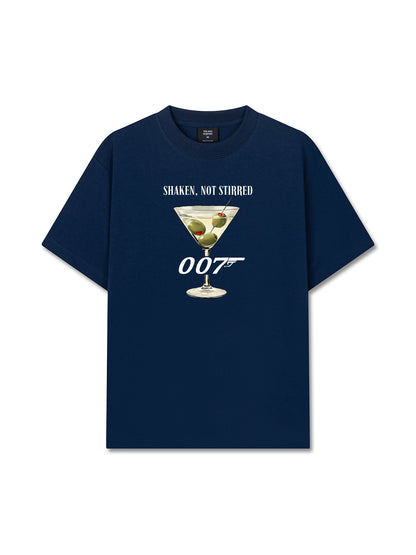 Áo Thun Relaxed Fit  Shaken, not Stirred