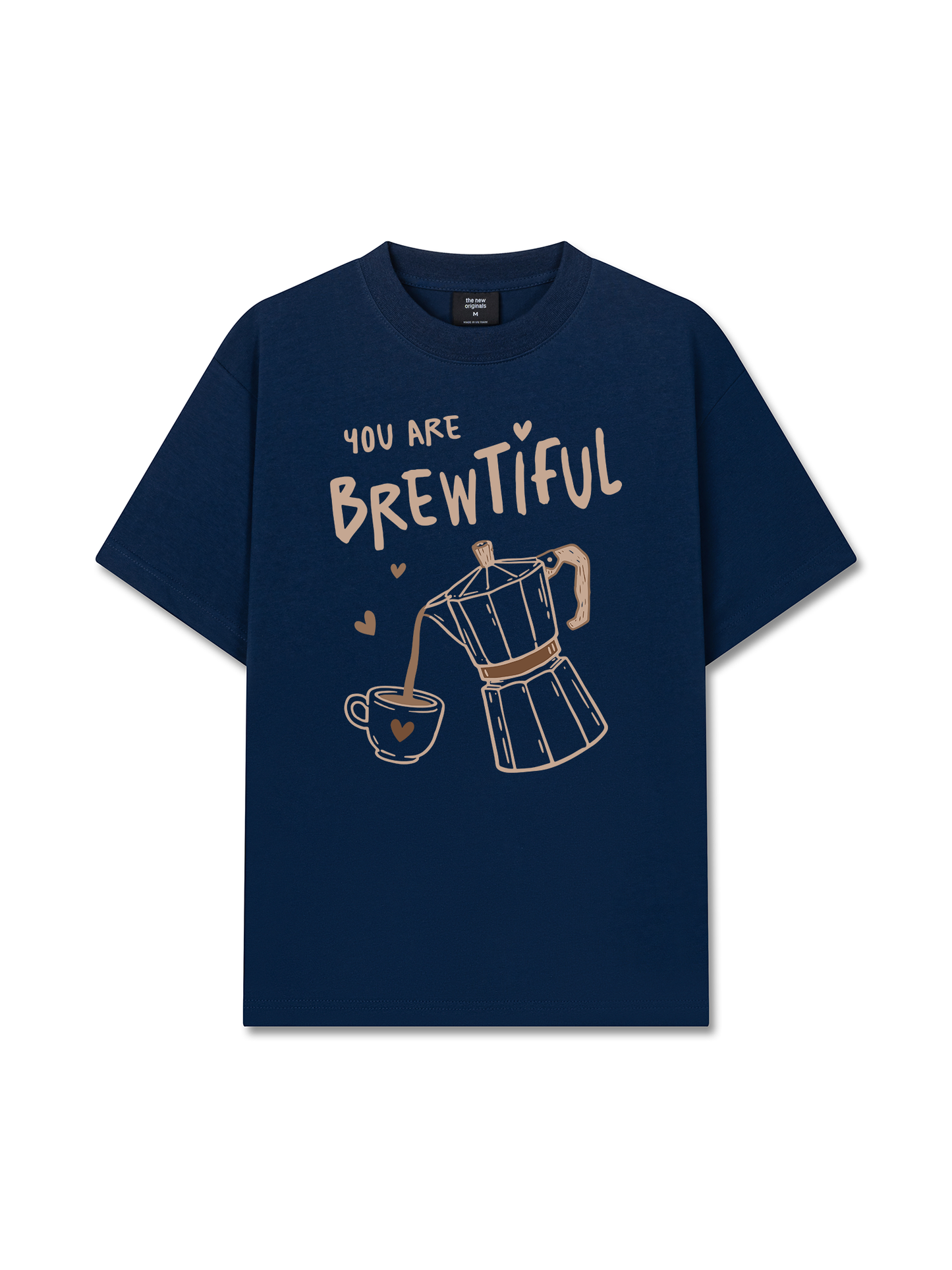 Áo Thun Relaxed Fit Coffee You Are So Brewtiful