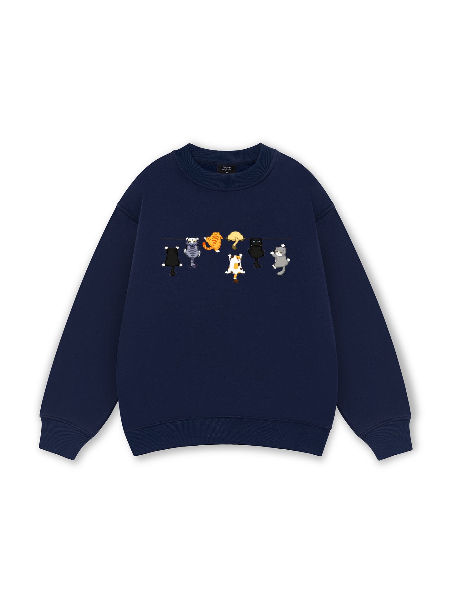 Cat Line Up Sweater