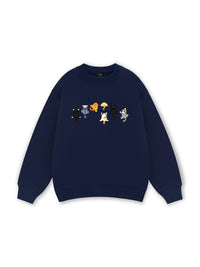 Cat Line Up Sweater