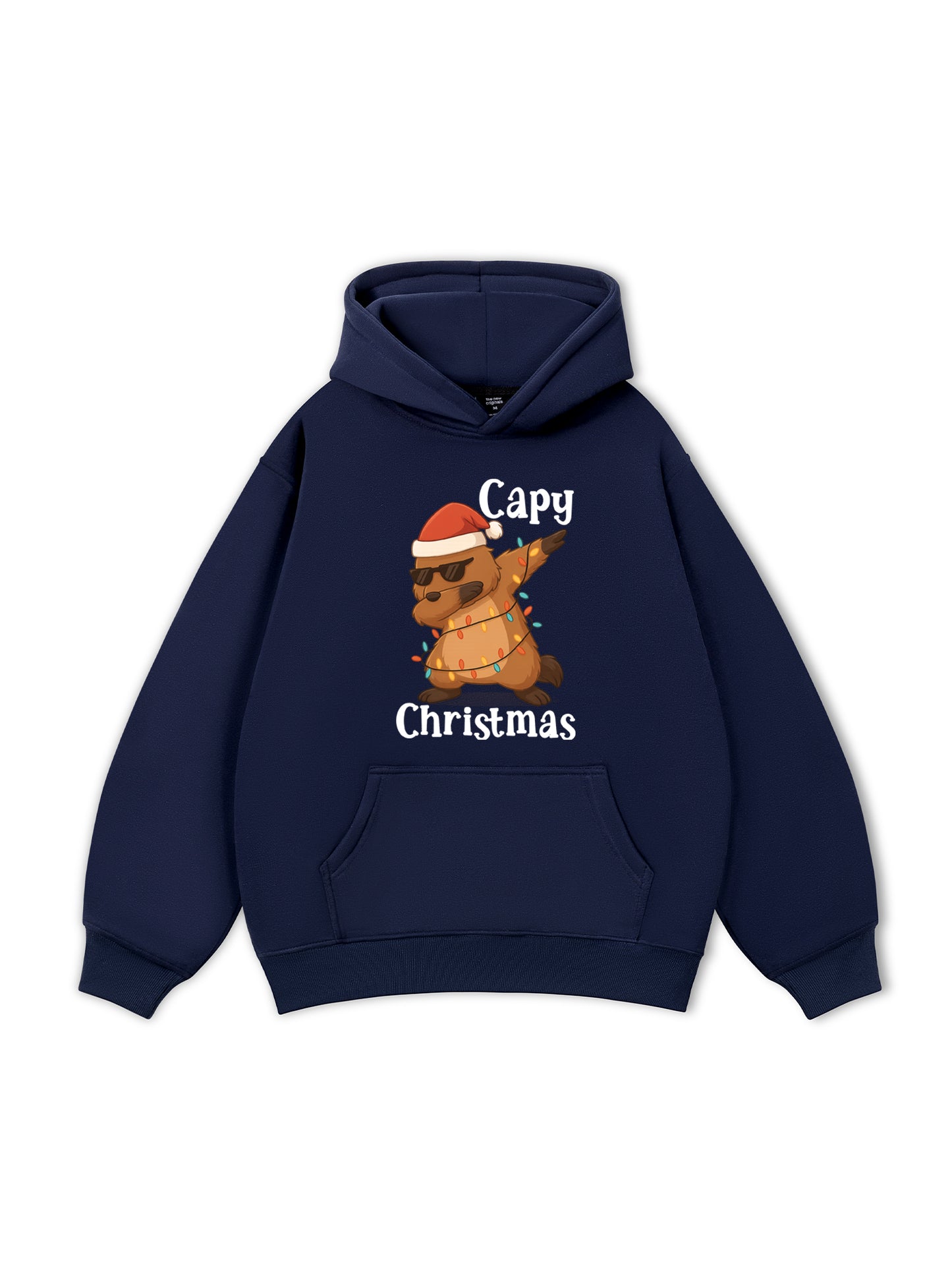 Capy Christmas Dab Hoodie