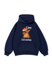 Capy Christmas Dab Hoodie