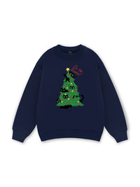 Kitty Tree Christmas Sweater