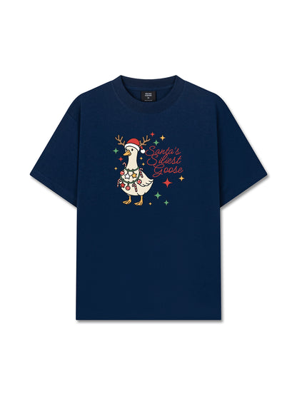 Áo Thun Relaxed Fit Santa’s Silly Goose