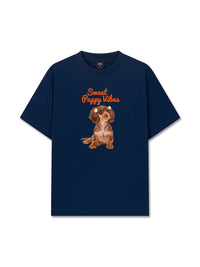 Áo Thun Relaxed Fit  Sweet Puppy Vibe