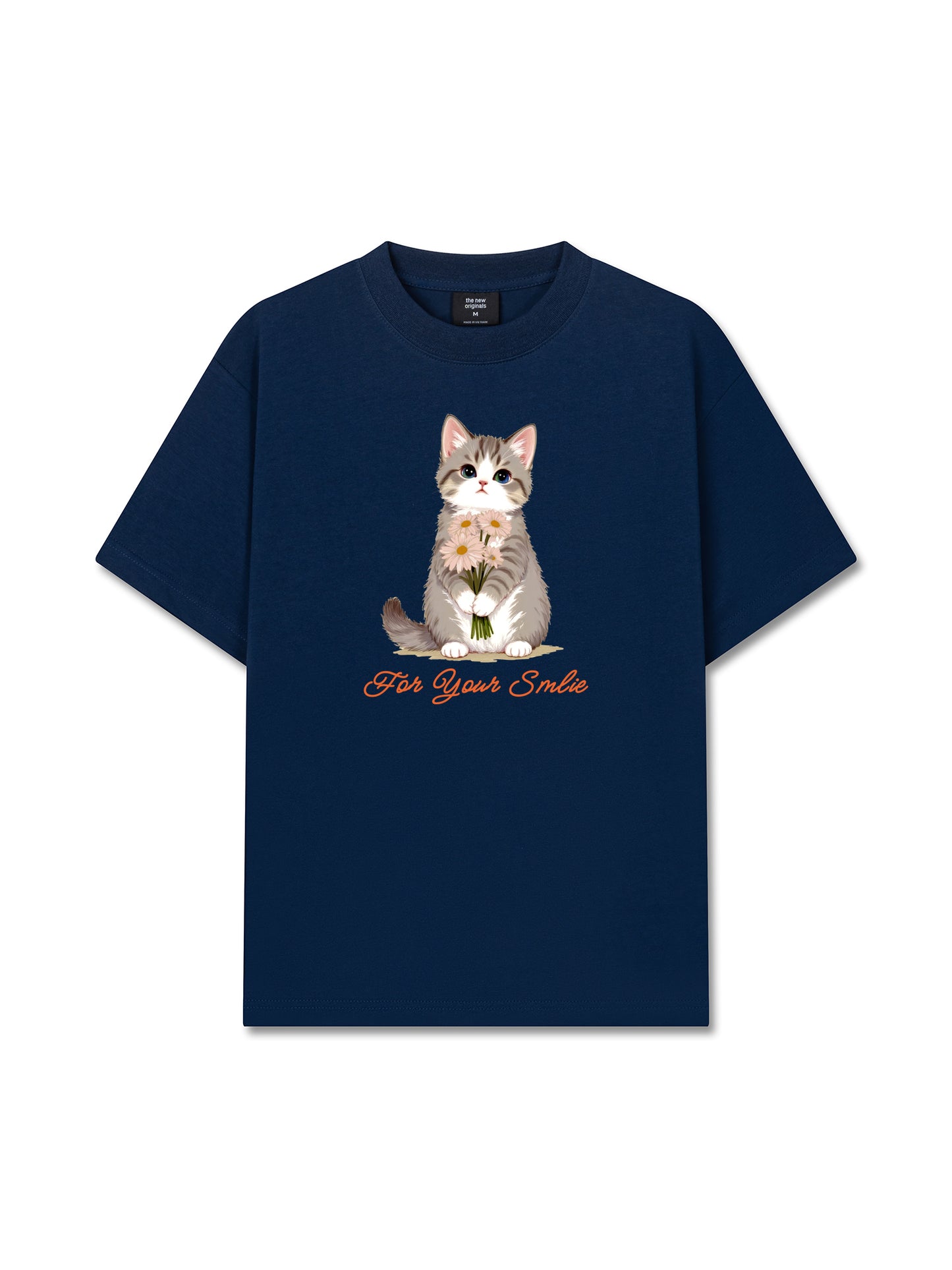 Áo Thun Relaxed Fit  Blooming Kitty