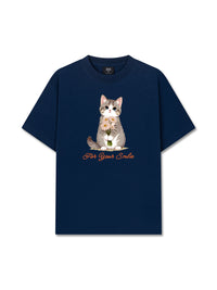 Áo Thun Relaxed Fit  Blooming Kitty
