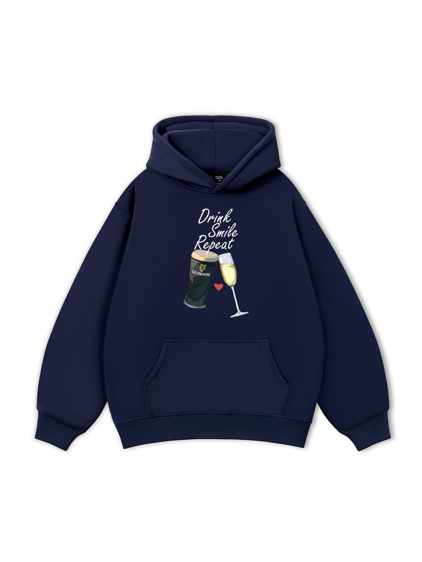 Drink, Smlie, Repeat Hoodie