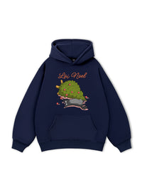 Christmas Trouble Cat Hoodie