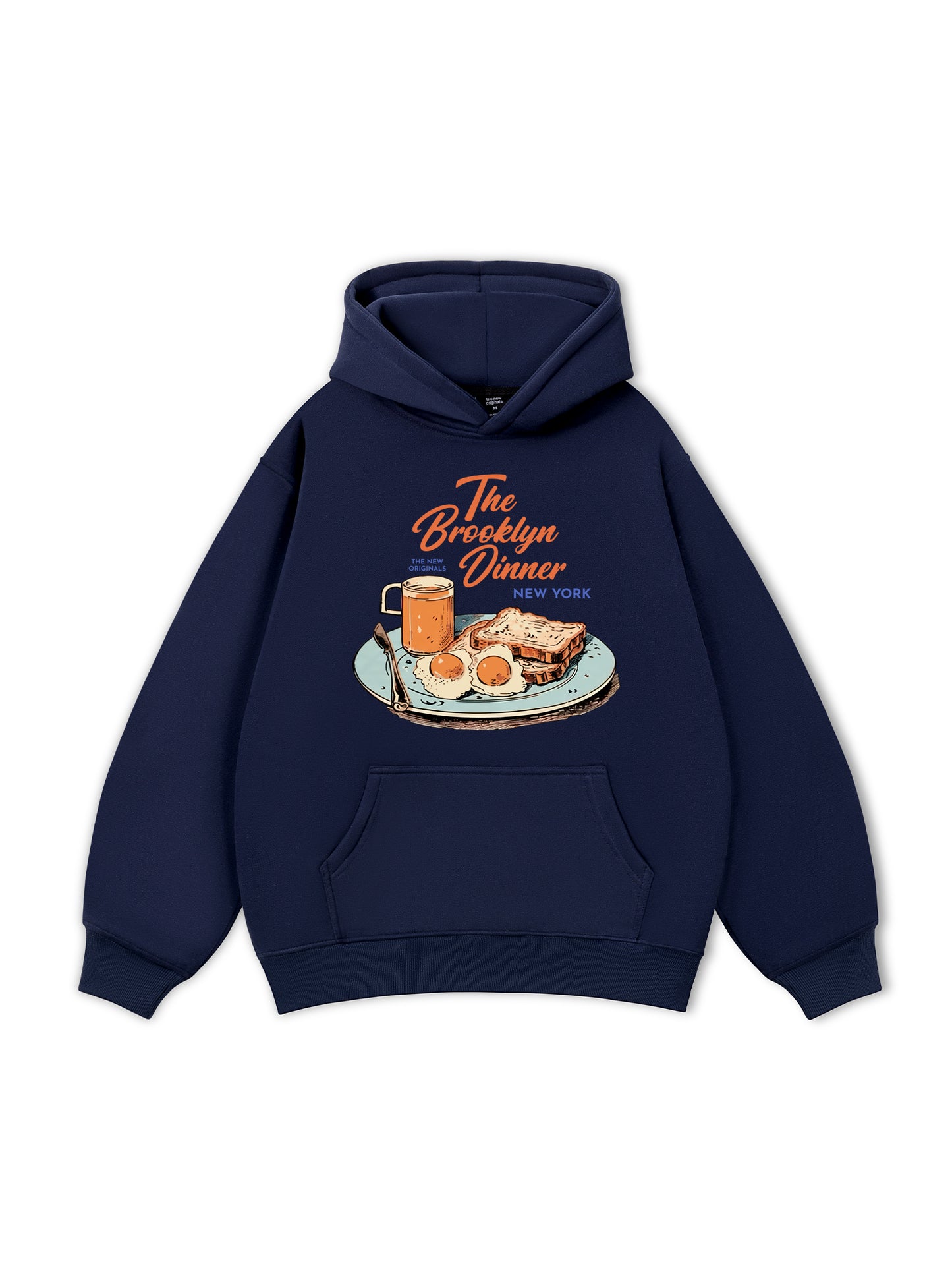 Brooklyn Diner Vintage Hoodie