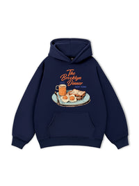 Brooklyn Diner Vintage Hoodie