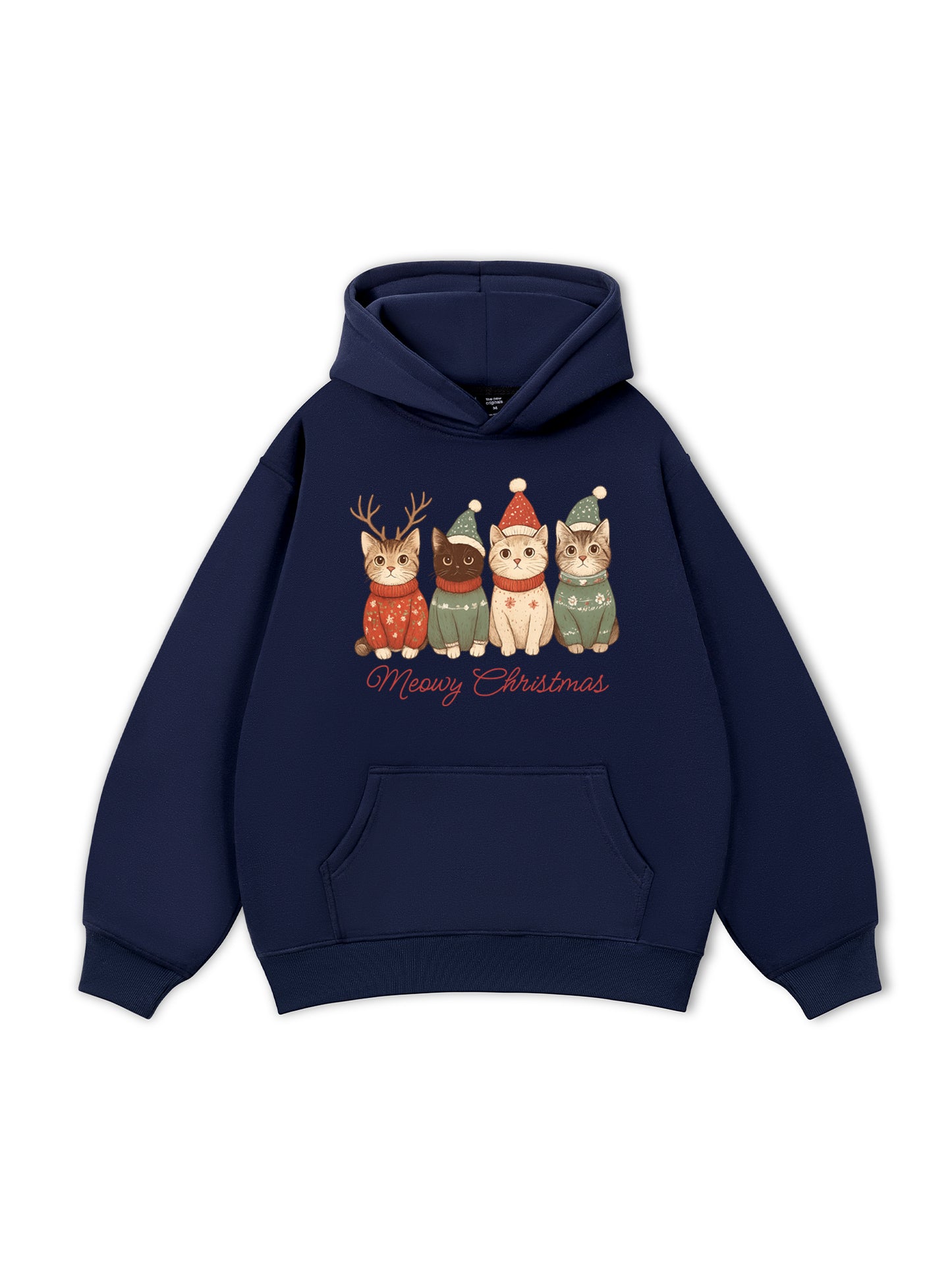 Meowy Christmas Hoodie