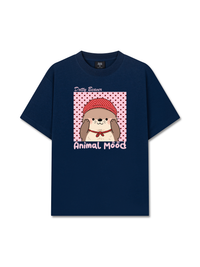 Áo Thun Relaxed Fit Animal Dotty Beaver