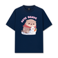 Áo Thun Relaxed Fit Animal Red Cute Beaver