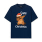 Áo Thun Relaxed Fit Capy Christmas Dab