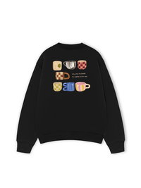 Áo Sweater Nỉ Hai Da Willing To Share My Coffee With You