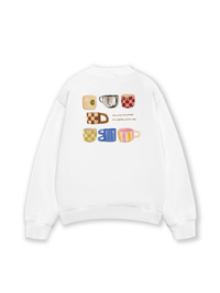 Áo Sweater Nỉ Hai Da Willing To Share My Coffee With You