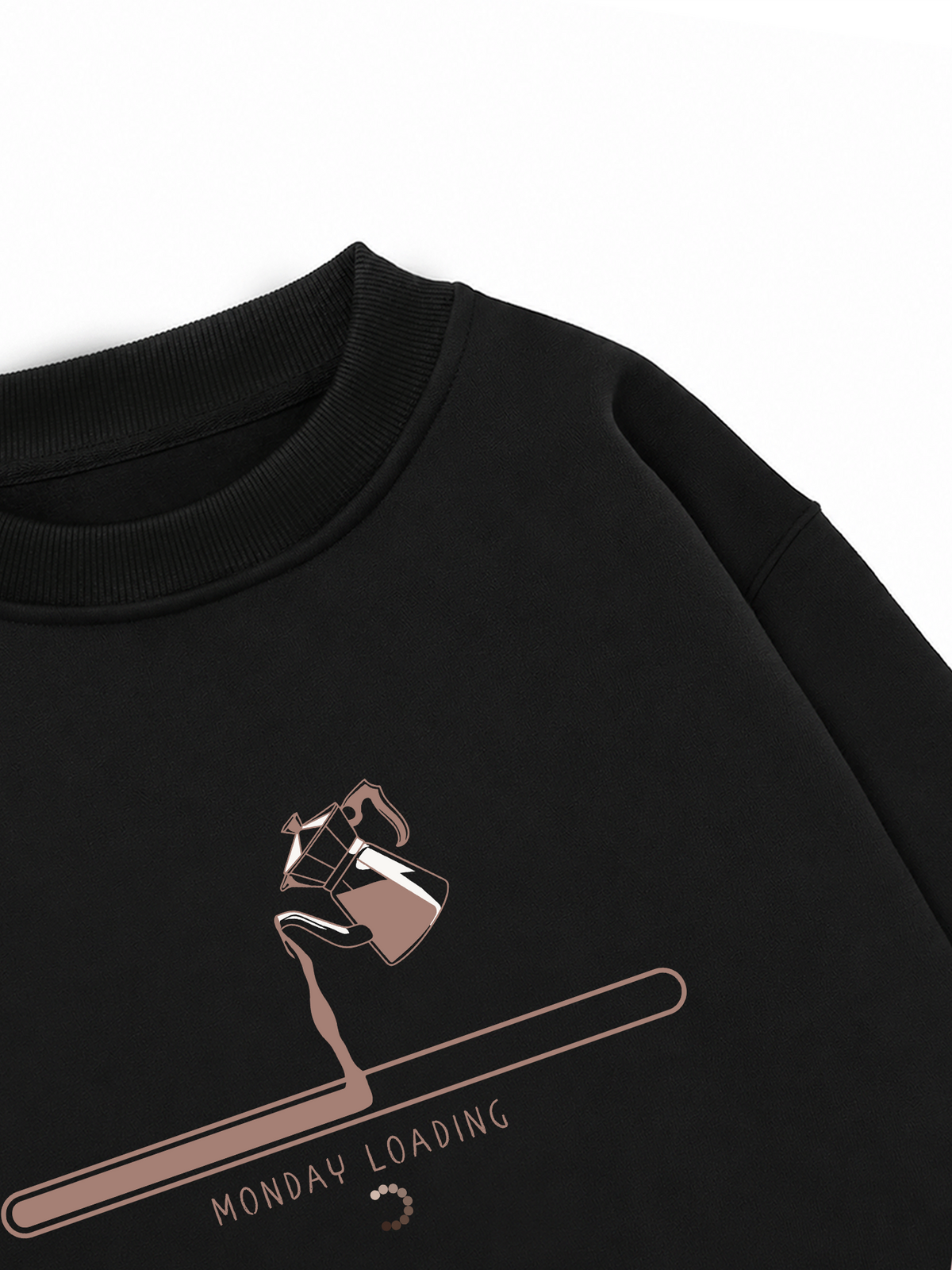 Áo Sweater Nỉ Hai Da Monday Loading